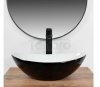 REA - Umywalka Nablatowa ROYAL Mini Black White 